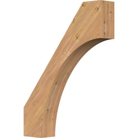 Ekena Millwork 5 1/2"W x 28"D x 36"H Westlake Smooth Knee Brace, Western Red Cedar BRC06X28X36WTL00SWR